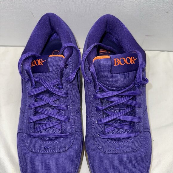 New Nike Book 1 Sunset Purple 11.5 Devin Booker HJ5351-500 Suns Phoenix Orange - Picture 4 of 10